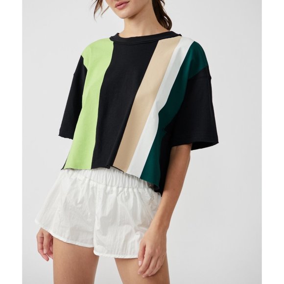 Free People Tops - NWT FP Movement Inspire Tee Printed / Night Neon Combo